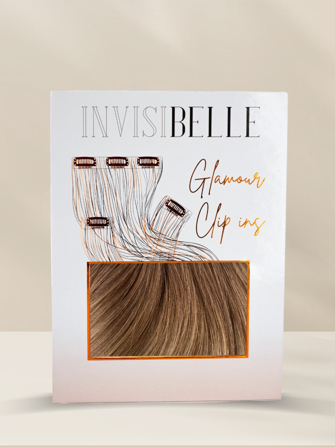 InvisiBelle Glamour Clip-In Hair Extensions - 22 inch