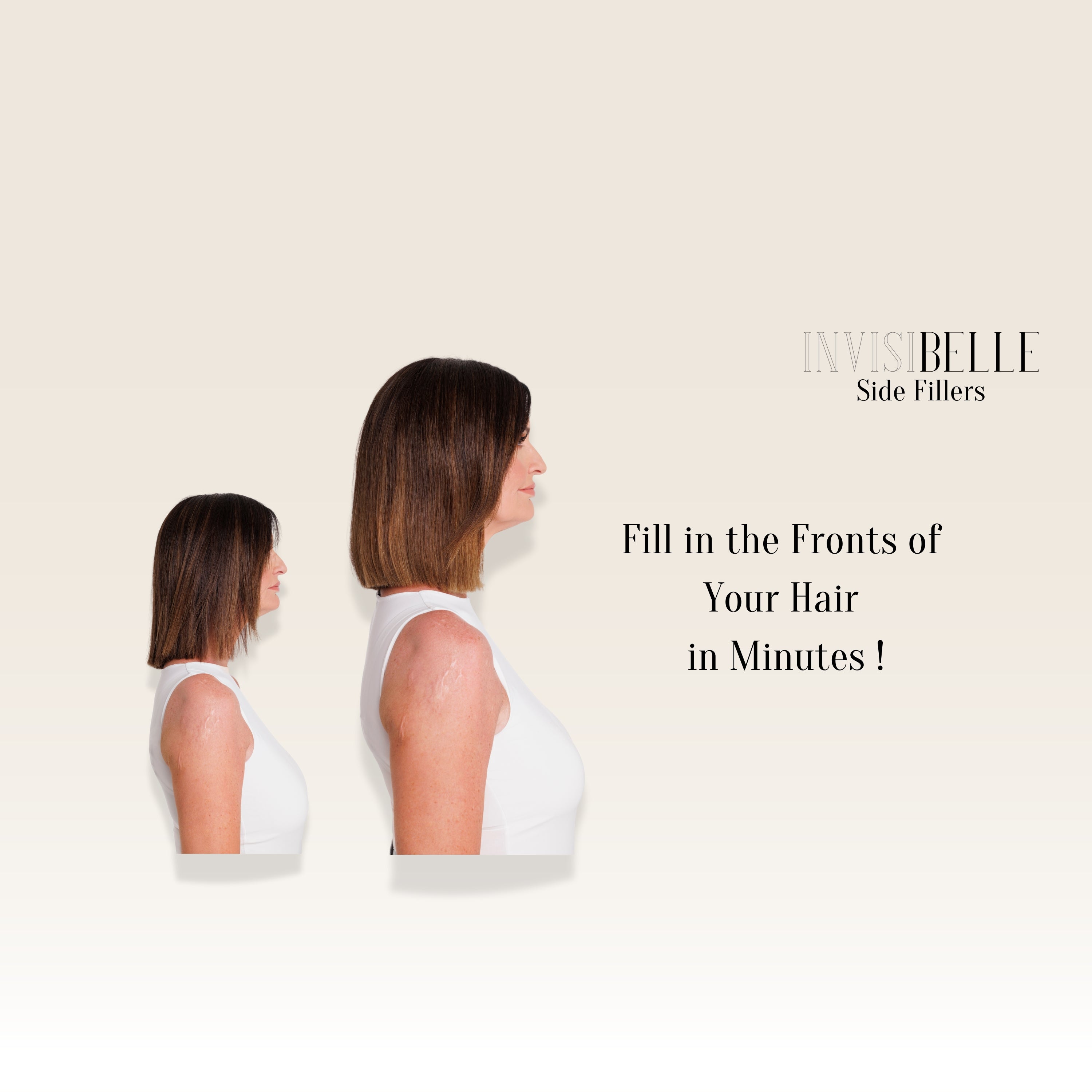 Tutorial: How to Apply and Style Your InvisiBelle Side Filler Clip-In Hair Extensions