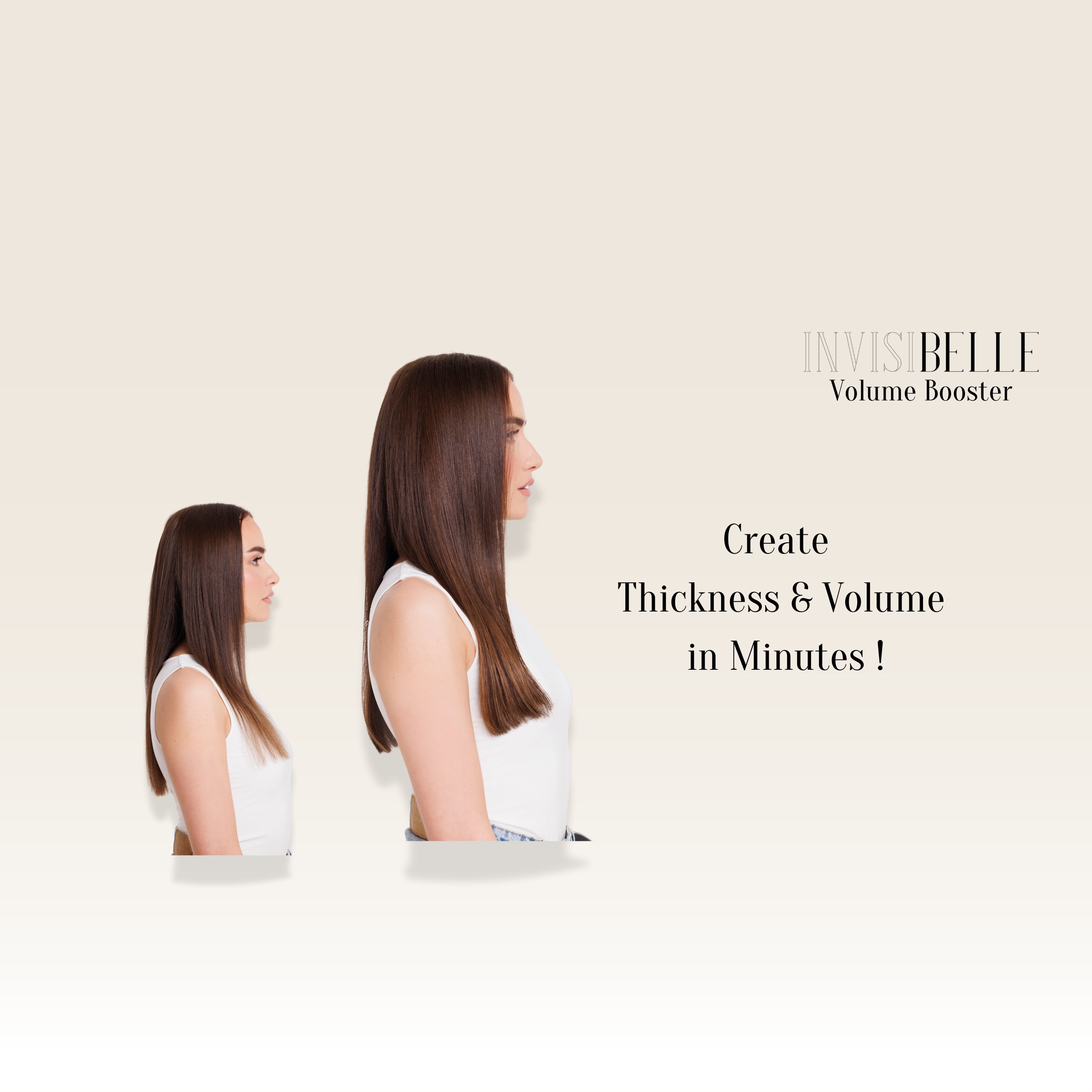 Tutorial: How to Apply and Style Your InvisiBelle Volume Booster Clip-In Hair Extensions