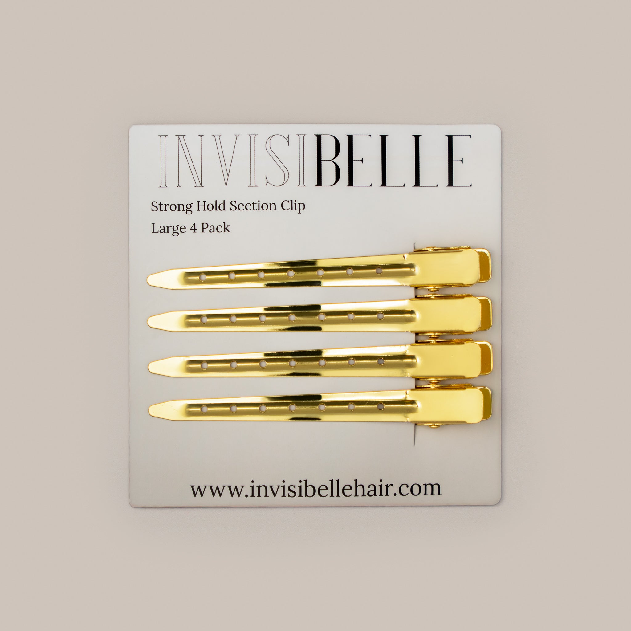 InvisiBelle Gold Clips