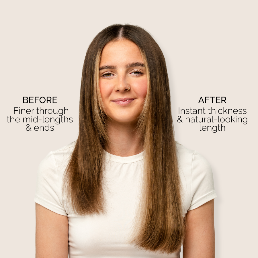 InvisiBelle Volume Booster Clip-In Hair Extensions