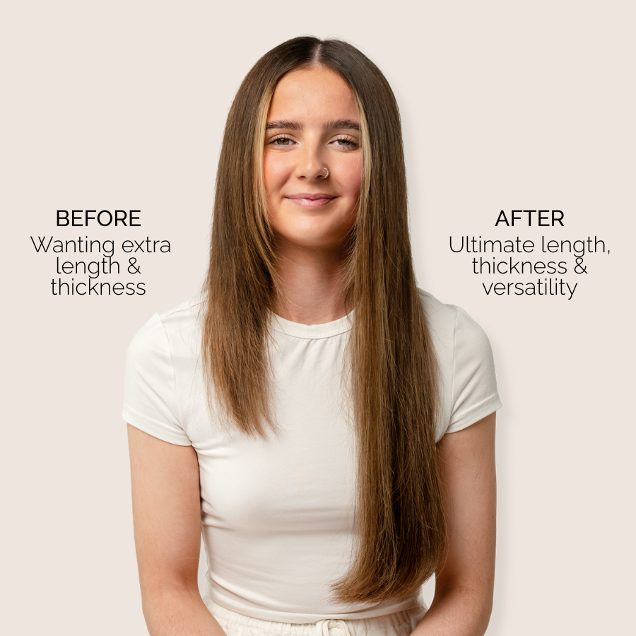 InvisiBelle Glamour Clip-In Hair Extensions